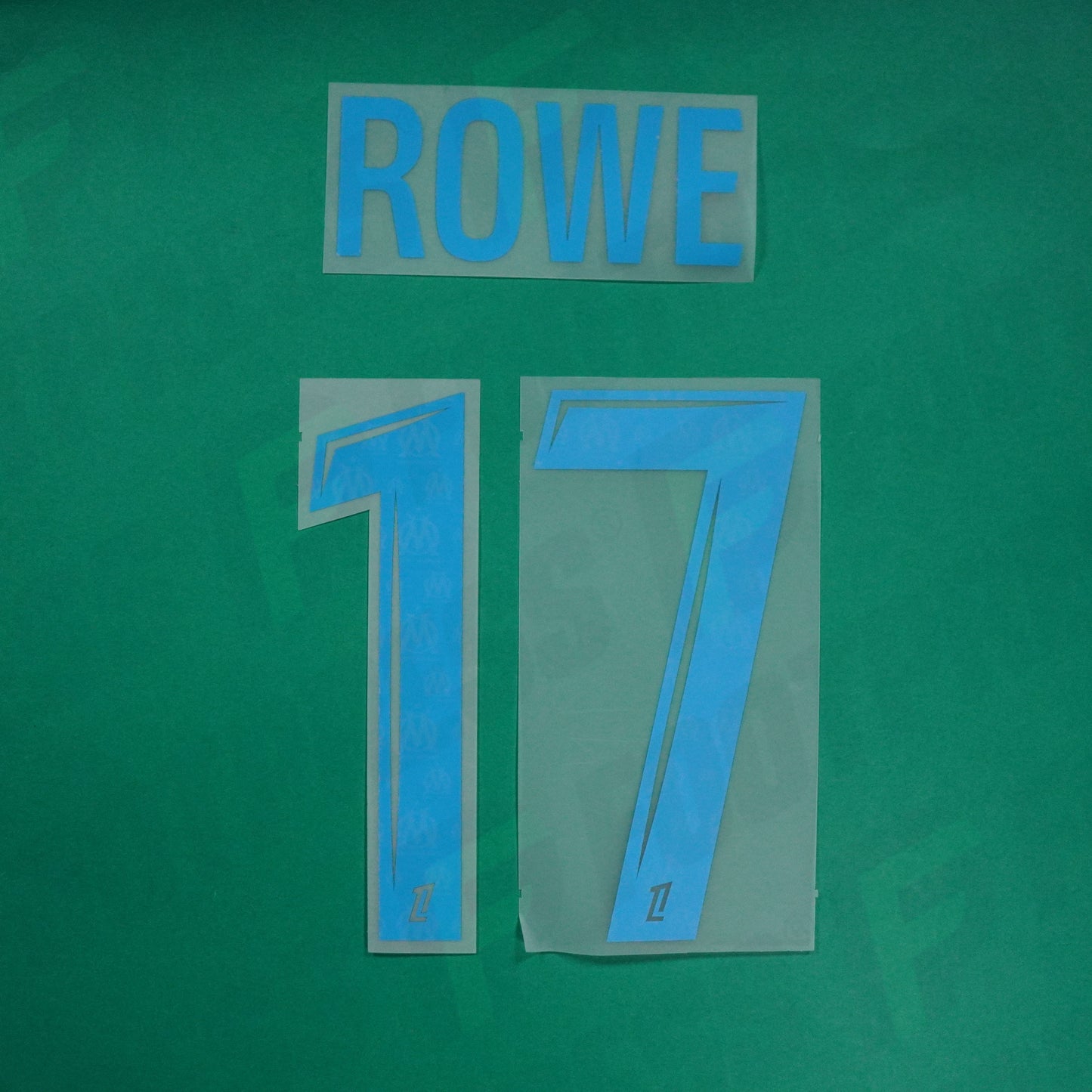 Flocage Officiel - Olympique de Marseille, Rowe, 2024/2025, Home, Bleu ciel