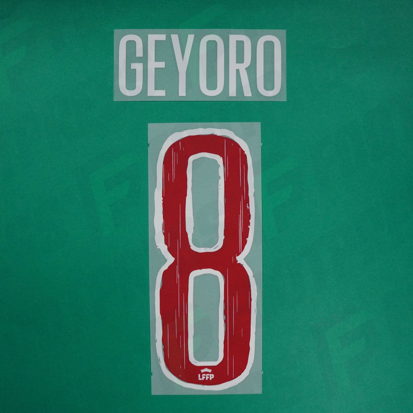 Flocage Officiel - Paris Saint-Germain Féminine, Geyoro, 2024/2025, Home, Blanc/Rouge