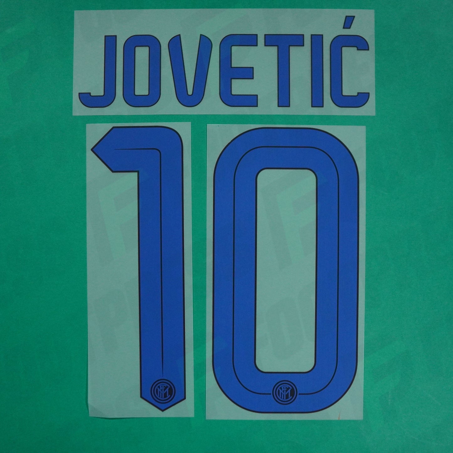 Flocage Officiel - Inter Milan, Jovetic, 2016/2017, Away, Bleu foncé