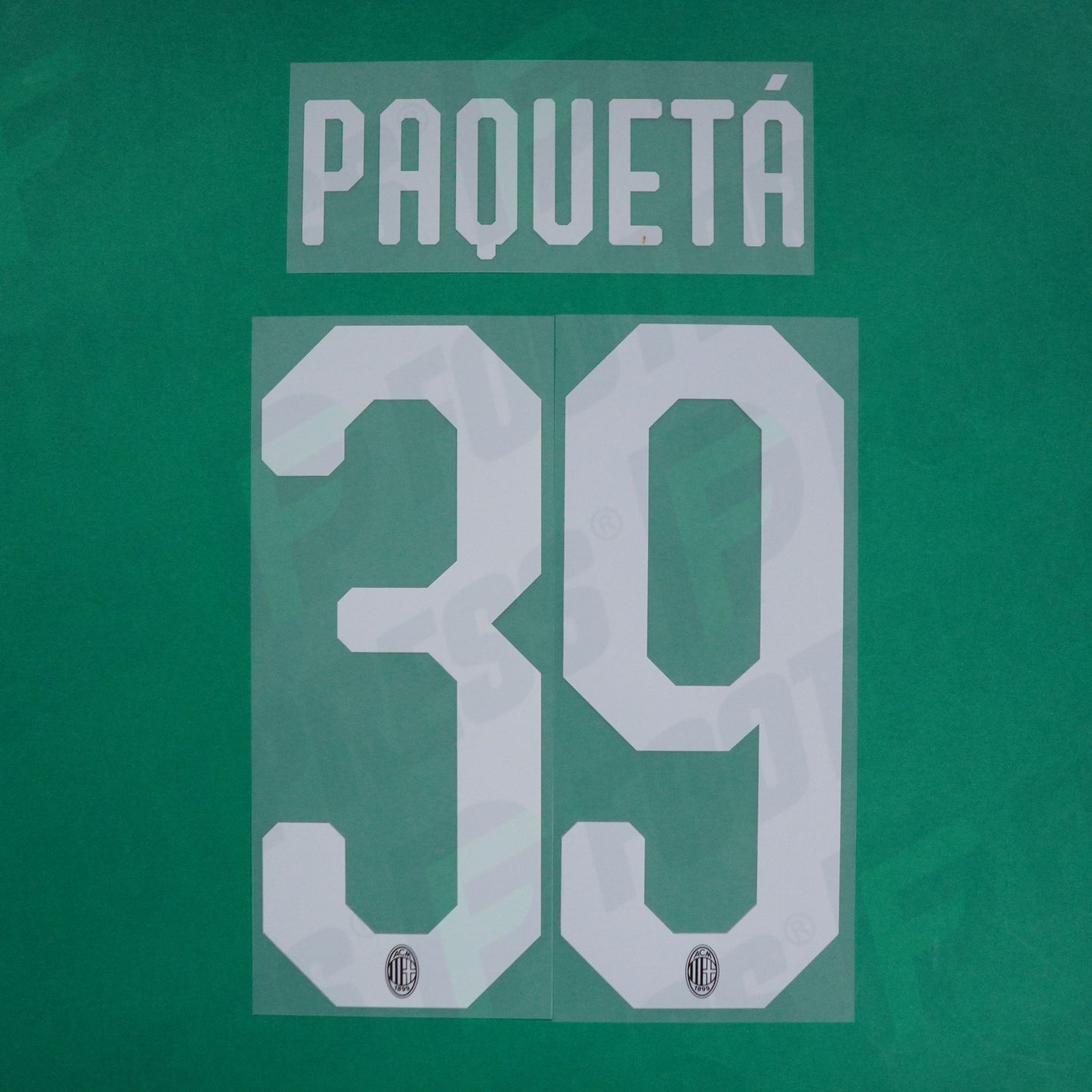 Flocage Officiel - AC Milan, Paqueta, 2018/2019, Home/Third, Blanc