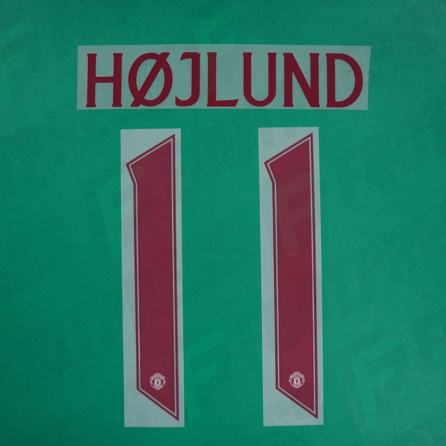 Flocage Officiel - Manchester United, Hojlund, 2023/2024, Third Europe, Rouge