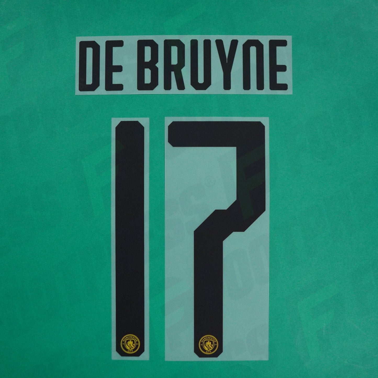 Flocage Officiel - Manchester City, De Bruyne, 2019/2020, Third LDC, Noir
