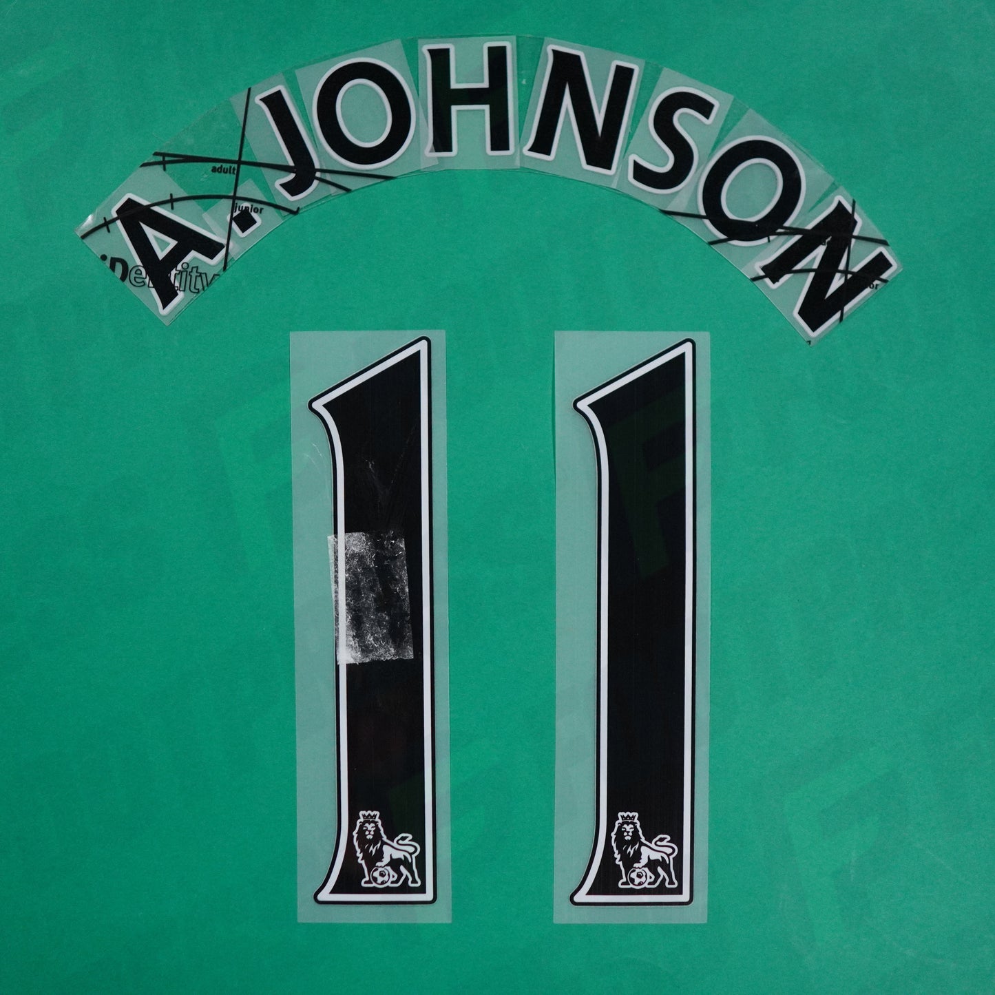 Flocage Officiel - Manchester City, A. Johnson, 2013/2019, Noir