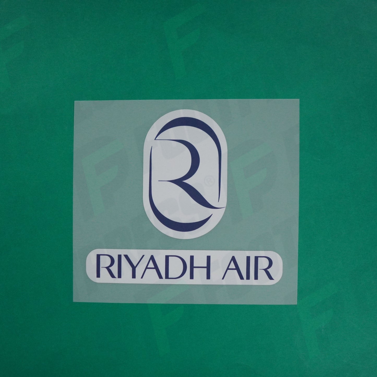 Flocage Officiel - Sponsor, Riyadh Air, Blanc/Bleu foncé