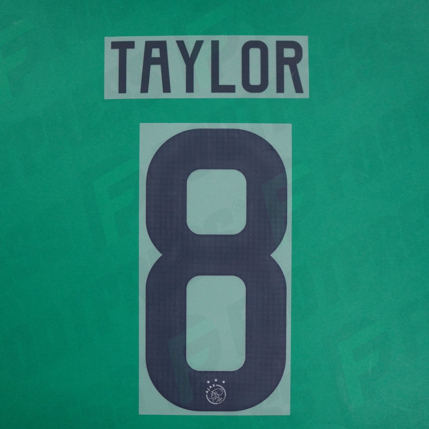 Flocage Officiel - Ajax Amsterdam, Taylor, 2023/2024, Away, Gris foncé