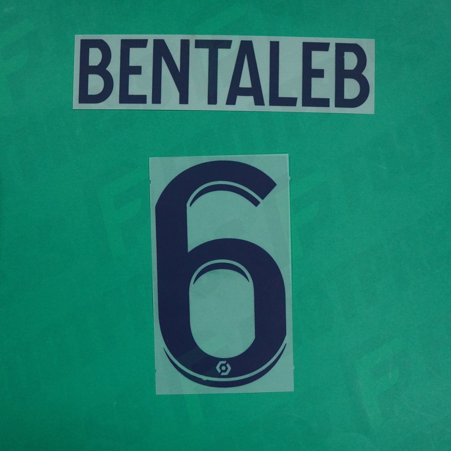 Flocage Officiel - Lille OSC, Bentaleb, 2023/2024, Away, Bleu foncé