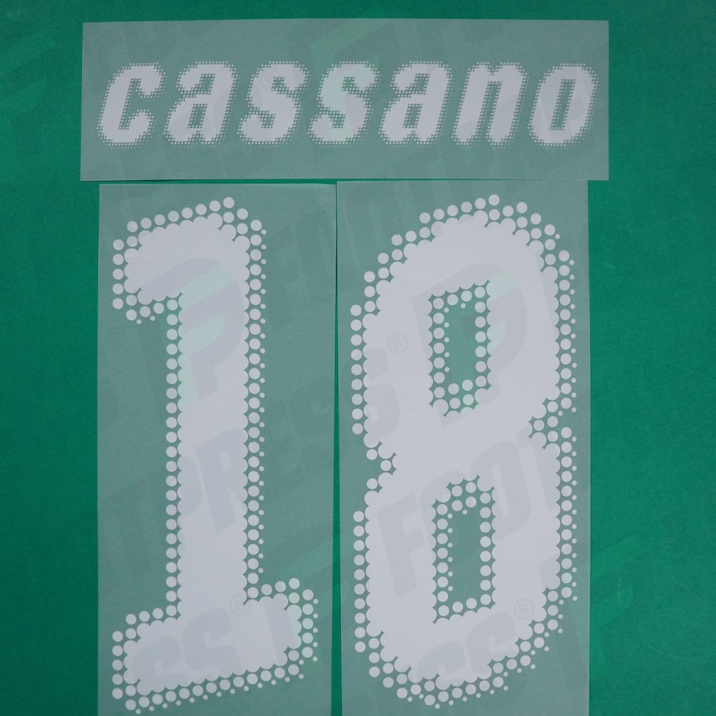 Flocage Officiel - Italie, Cassano Sans numéro Torse, 2006, Home, Bleu