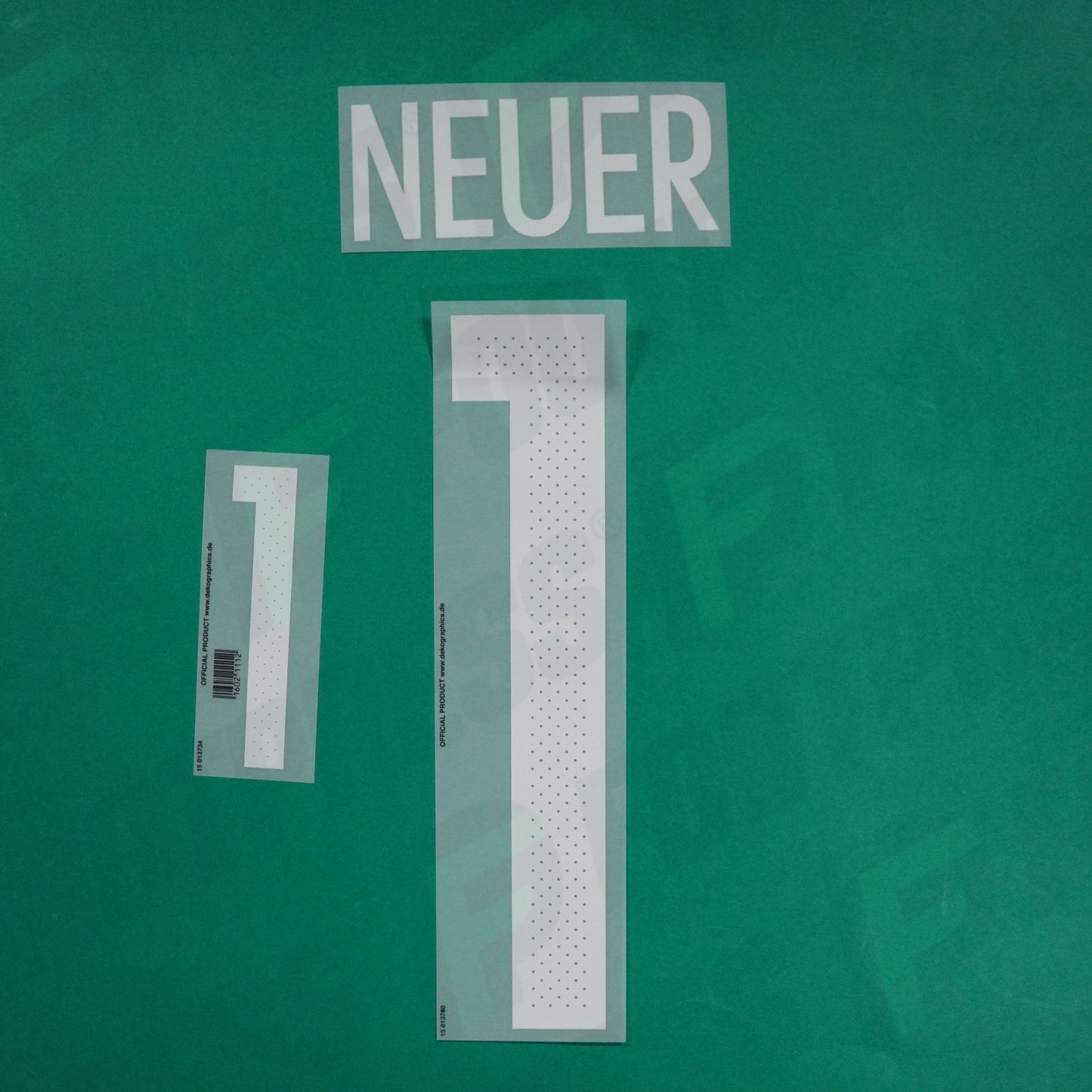 Flocage Officiel - Allemagne, Neuer, Euro 2016, Away, Blanc