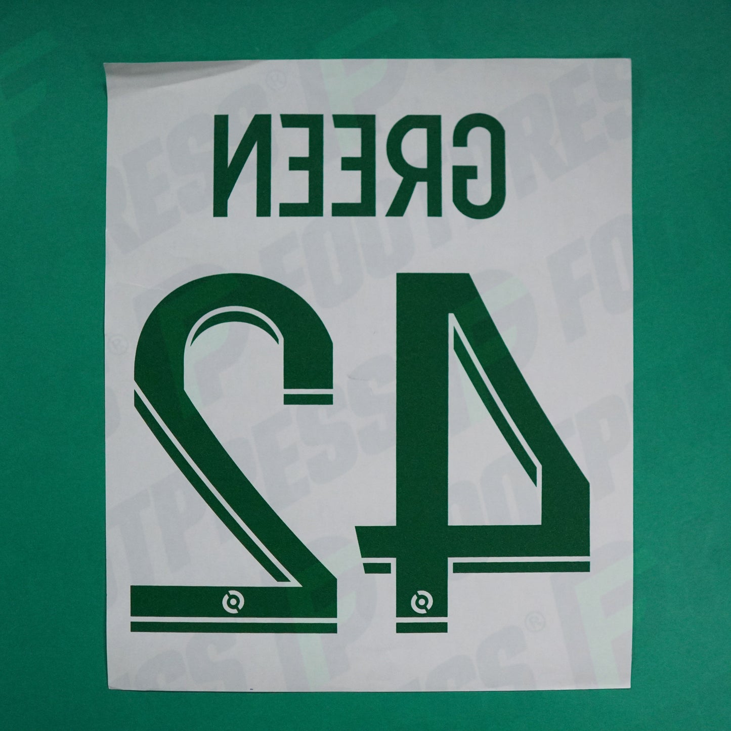 Flocage Officiel - AS Saint-Etienne, Green, 2023/2024, Maillot Anniversaire GK, Vert foncé