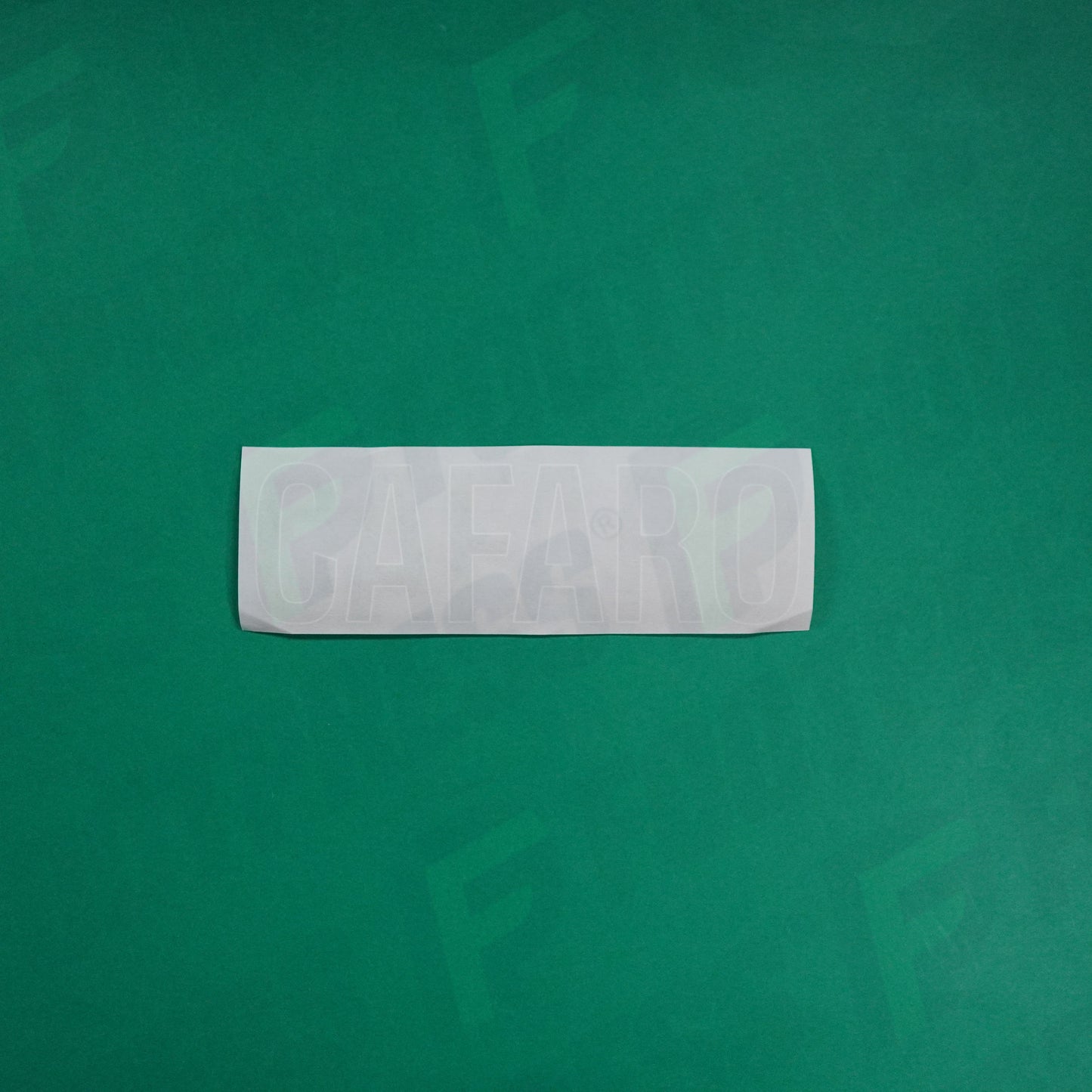 Flocage Officiel - AS Saint-Etienne, Nom Seul, Cafaro, Vert foncé/Blanc