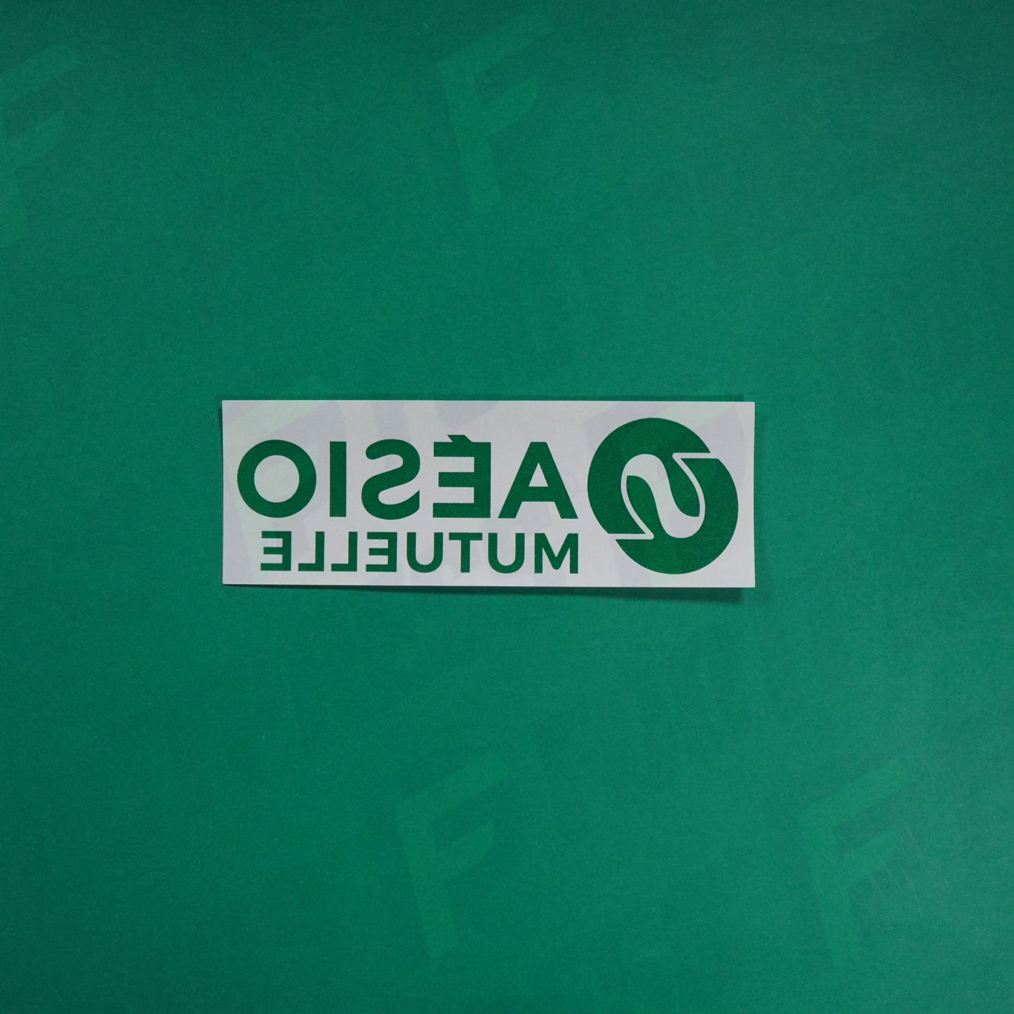 Flocage Officiel - Sponsor, AS Saint-Etienne, Aesio Petit, Vert