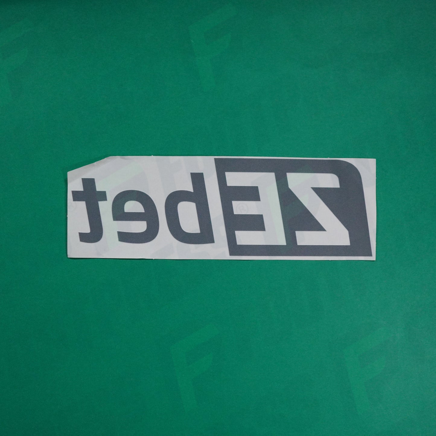 Flocage Officiel - Sponsor, AS Saint-Etienne, ZeBet, Blanc