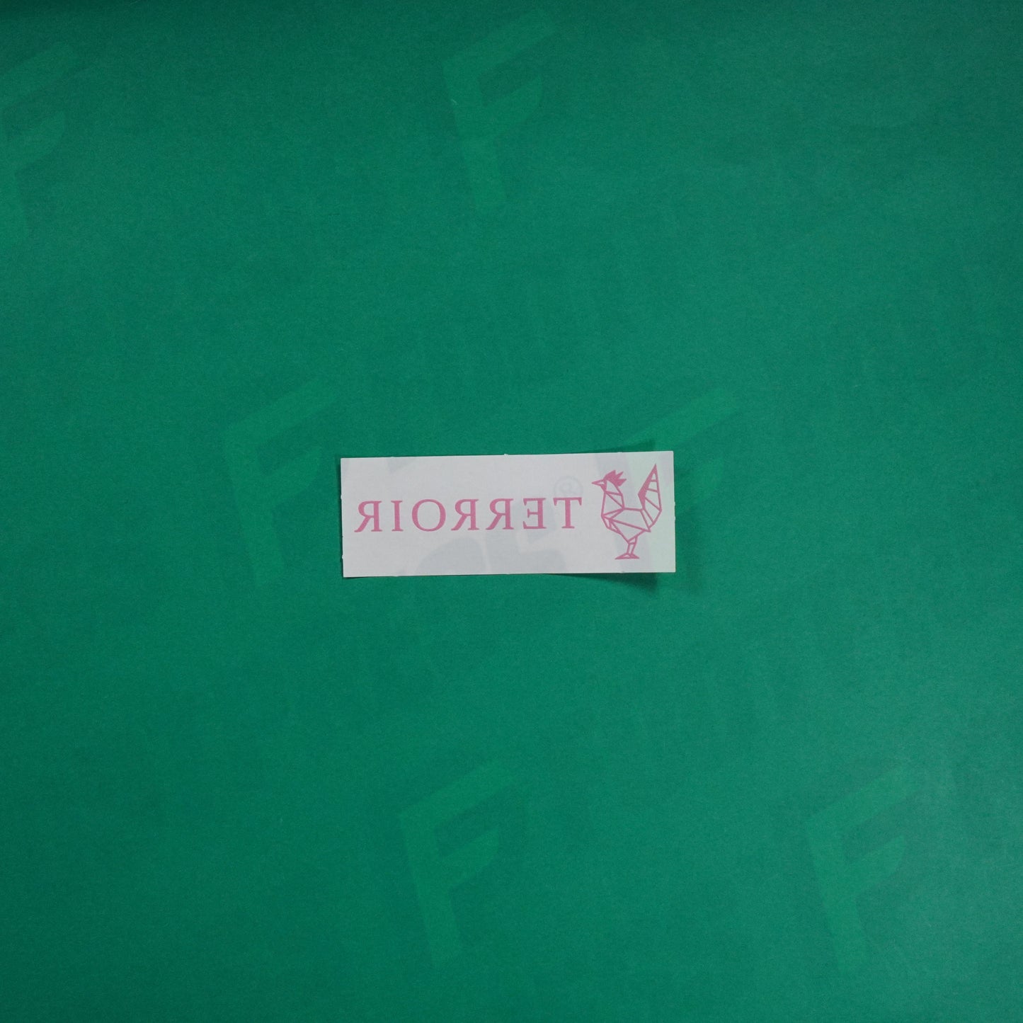 Flocage Officiel - Sponsor, AS Saint-Etienne, Terroir, Rose