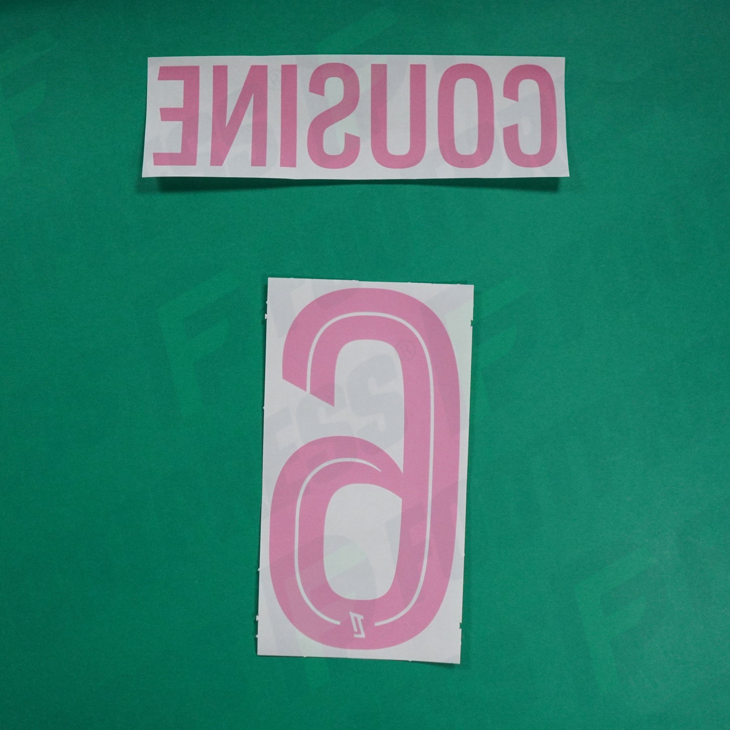 Flocage Officiel - AS Saint-Etienne, Bouchouari - Cousine, 2024/2025, Octobre Rose, Rose