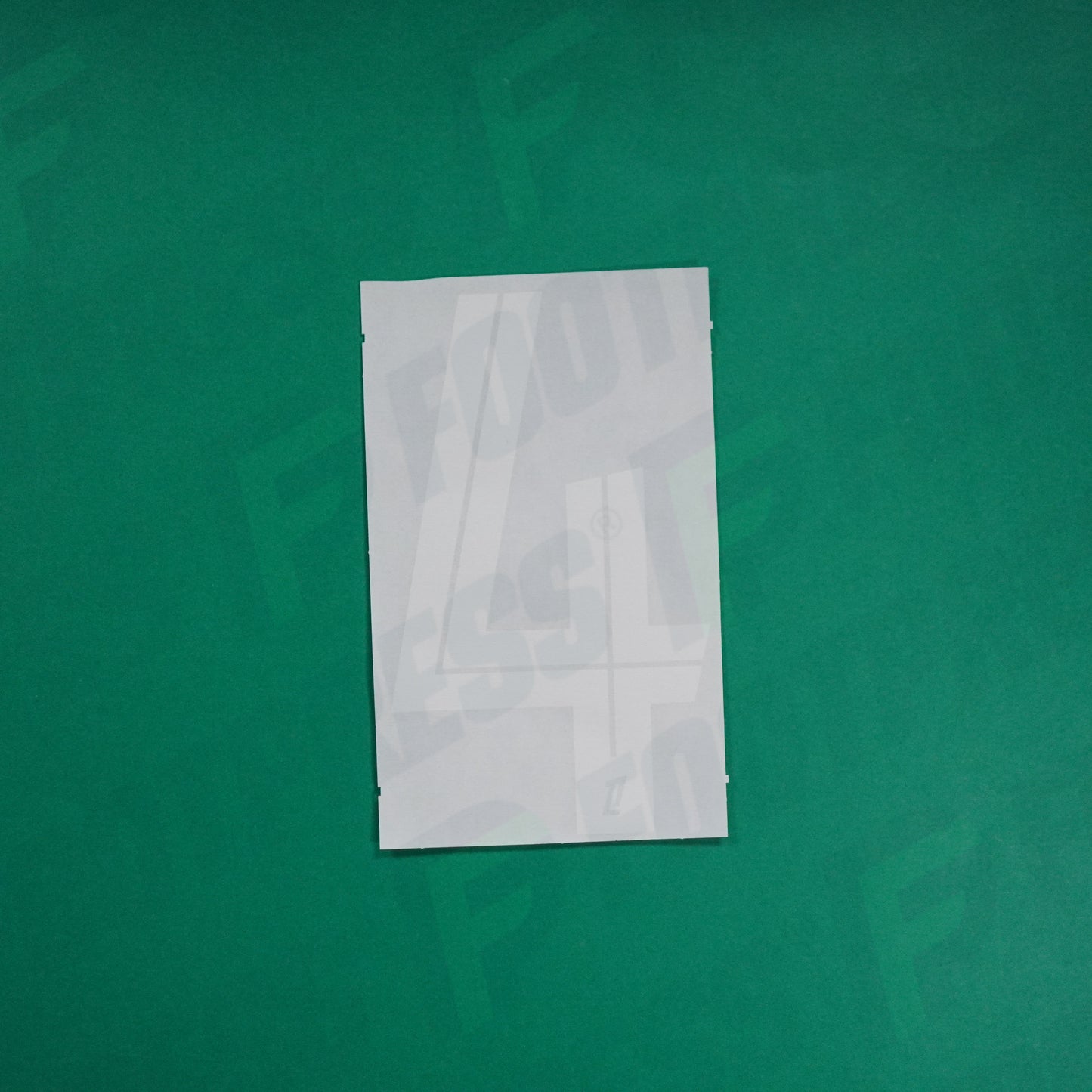 Flocage Officiel - AS Saint-Etienne, Chiffre Seul, 4, 2024/2025, Home, Blanc