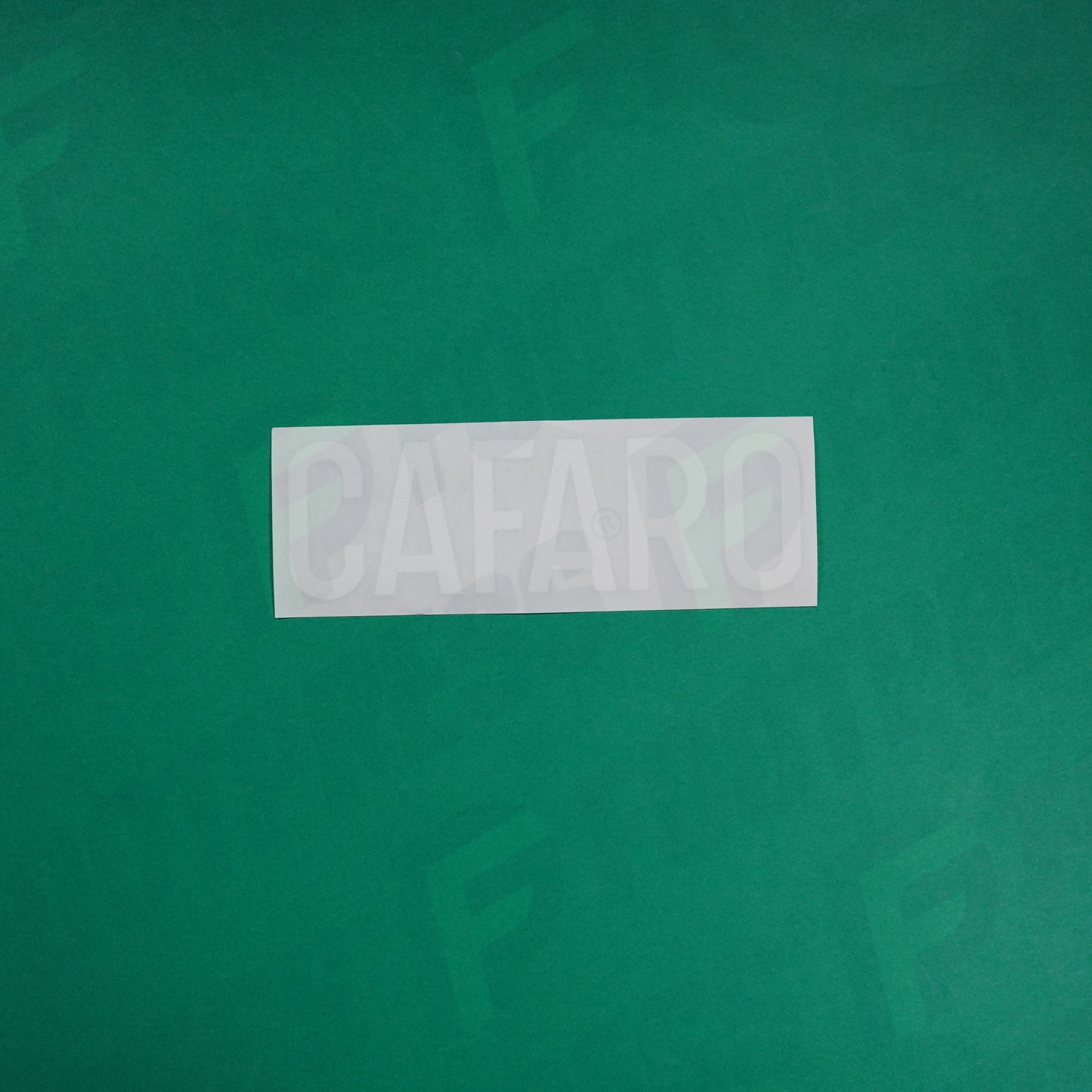 Flocage Officiel - AS Saint-Etienne, Nom Seul, Cafaro, 2022/2023 2023/2024, Home, Blanc/Vert