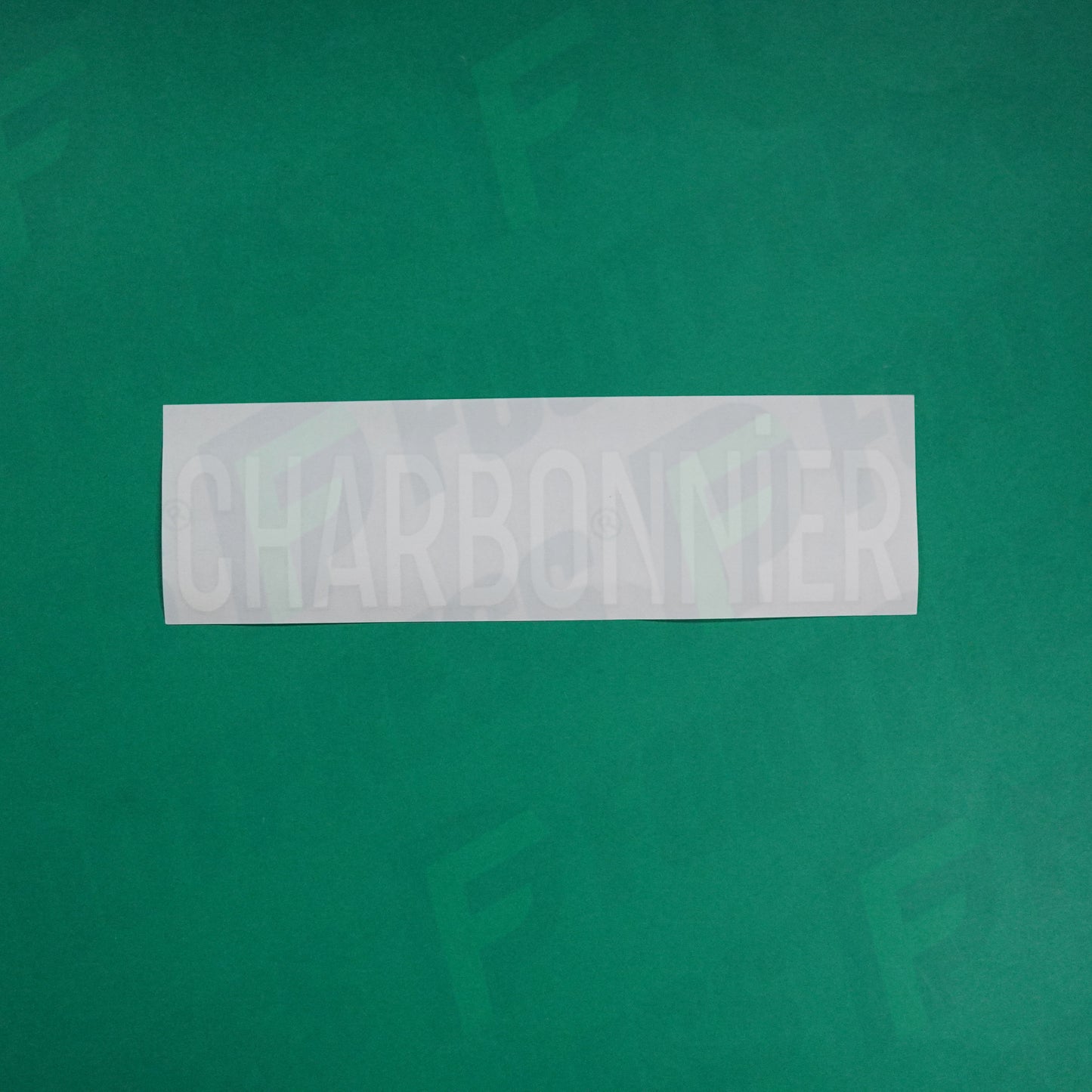 Flocage Officiel - AS Saint-Etienne, Nom Seul, Charbonnier, 2022/2023 2023/2024, Home, Blanc/Vert