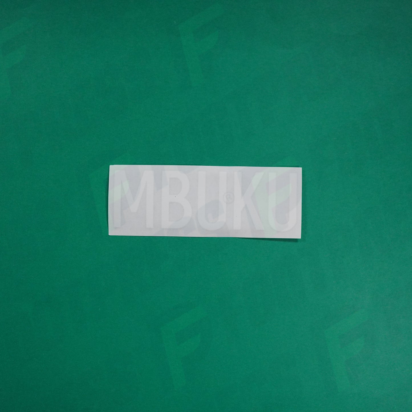 Flocage Officiel - AS Saint-Etienne, Nom Seul, Mbuku, 2022/2023 2023/2024, Home, Blanc/Vert