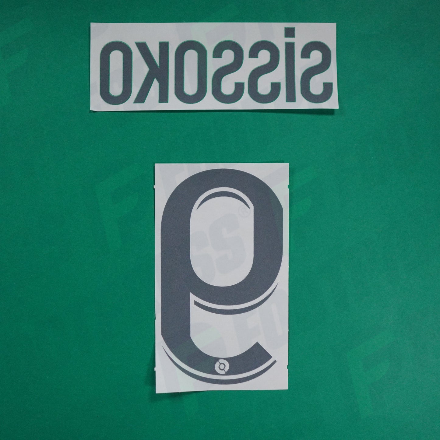 Flocage Officiel - AS Saint-Etienne, Sissoko, 2022/2023 2023/2024, Home, Blanc/Vert