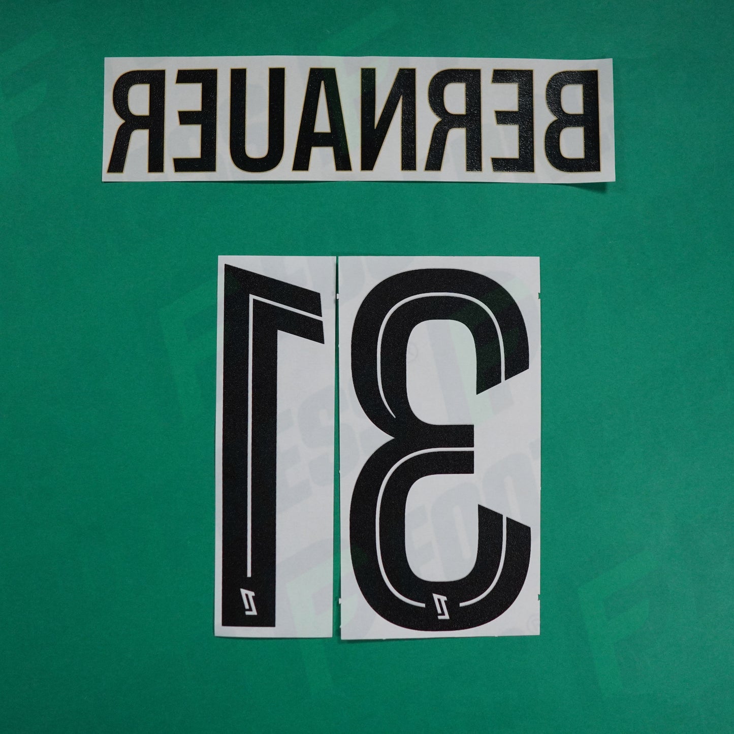 Flocage Officiel - AS Saint-Etienne, Bernauer, 2024/2025, Third, Noir