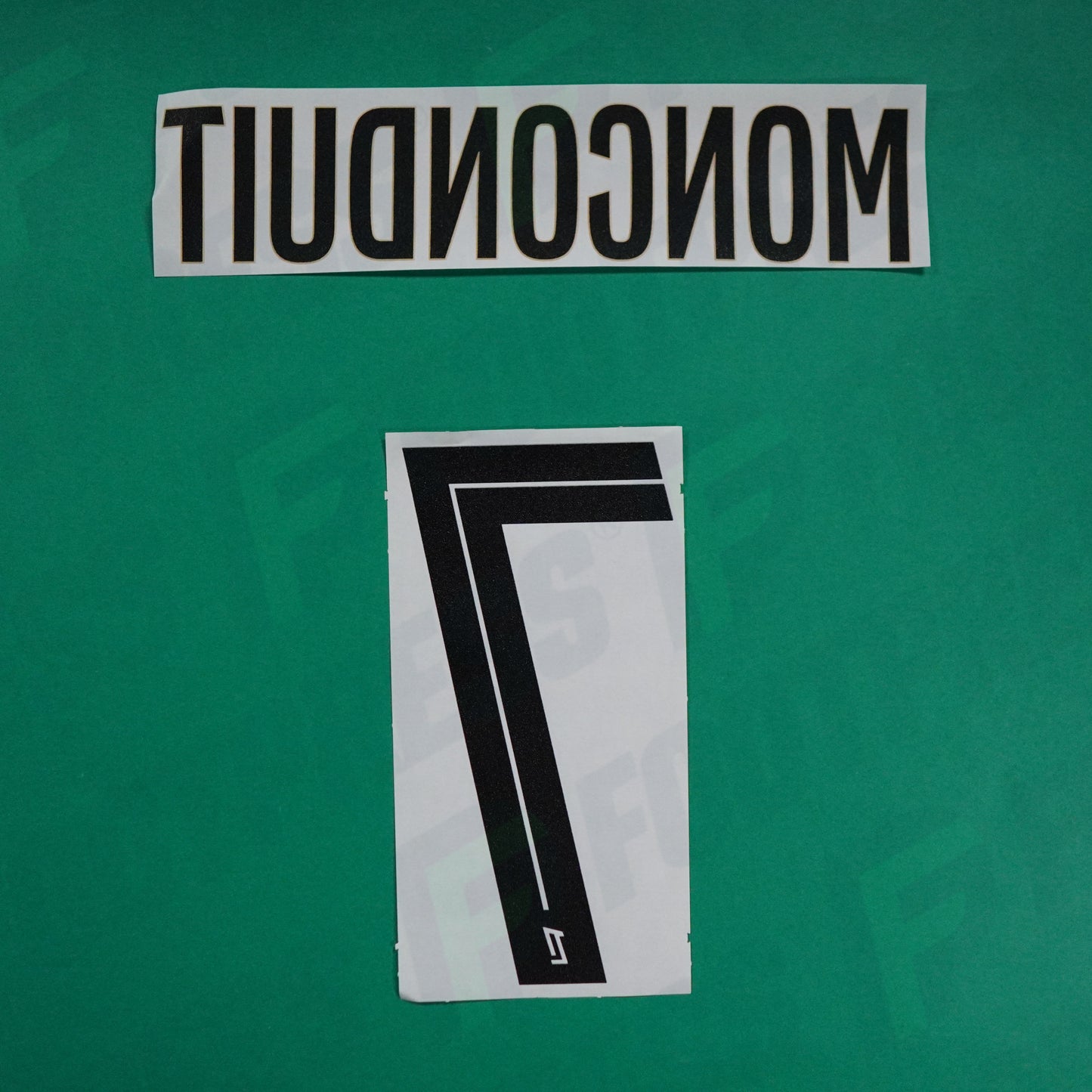 Flocage Officiel - AS Saint-Etienne, Monconduit, 2024/2025, Third, Noir