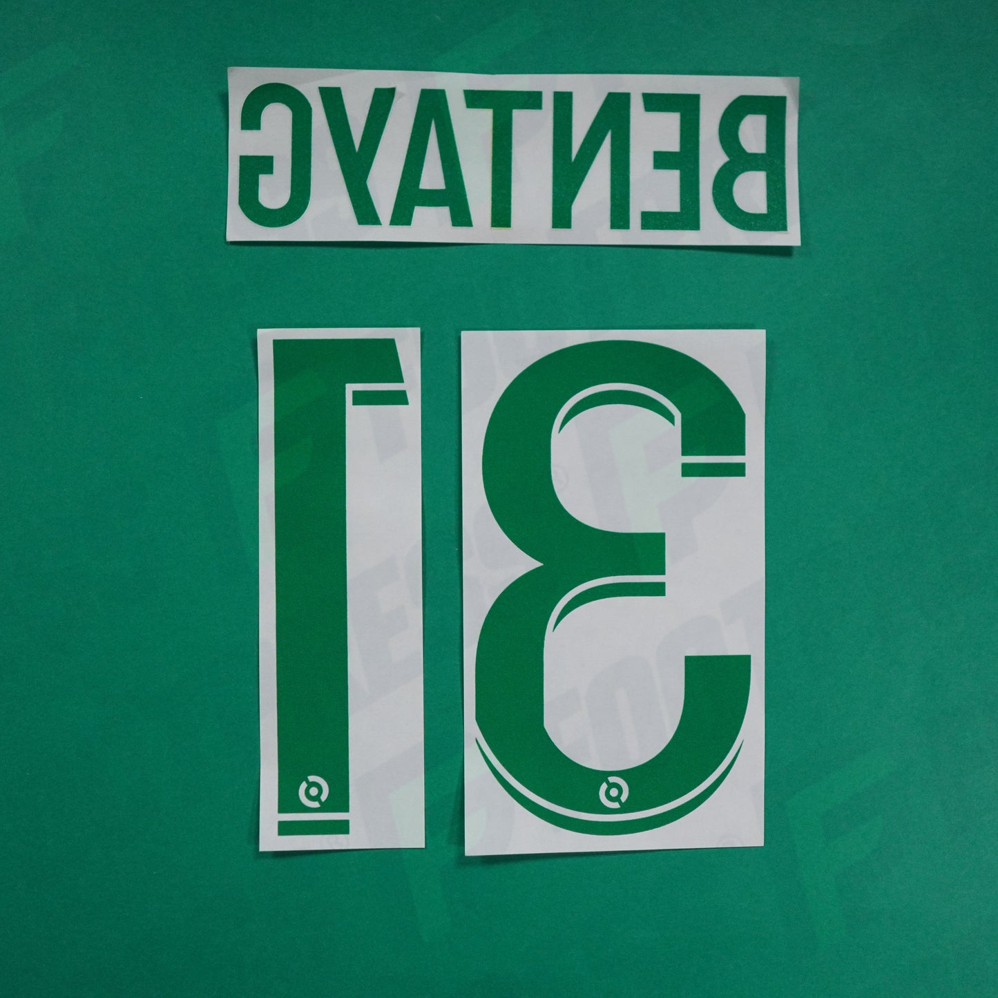 Flocage Officiel - AS Saint-Etienne, Bentayg, 2022/2023 2023/2024, Away, Vert/Blanc