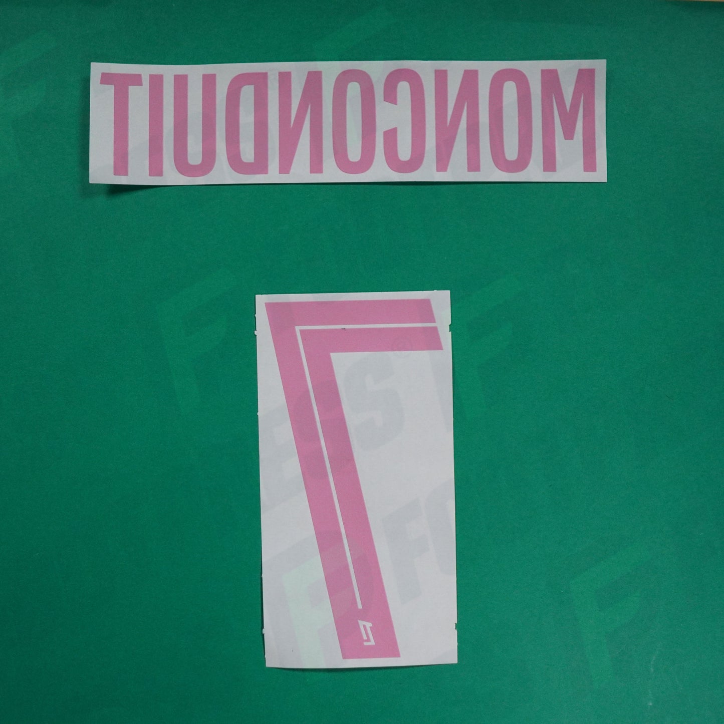 Flocage Officiel - AS Saint-Etienne, Monconduit, 2024/2025, Octobre Rose, Rose