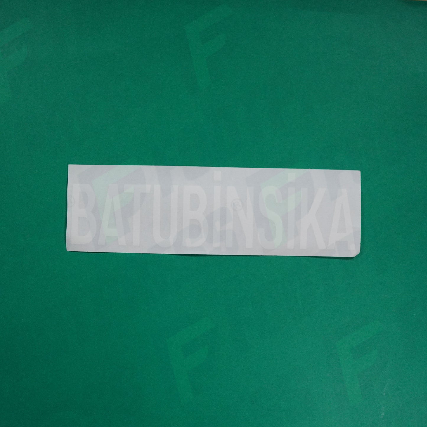 Flocage Officiel - AS Saint-Etienne, Nom Seul, Batubinsika, 2023/2024, Third, Blanc