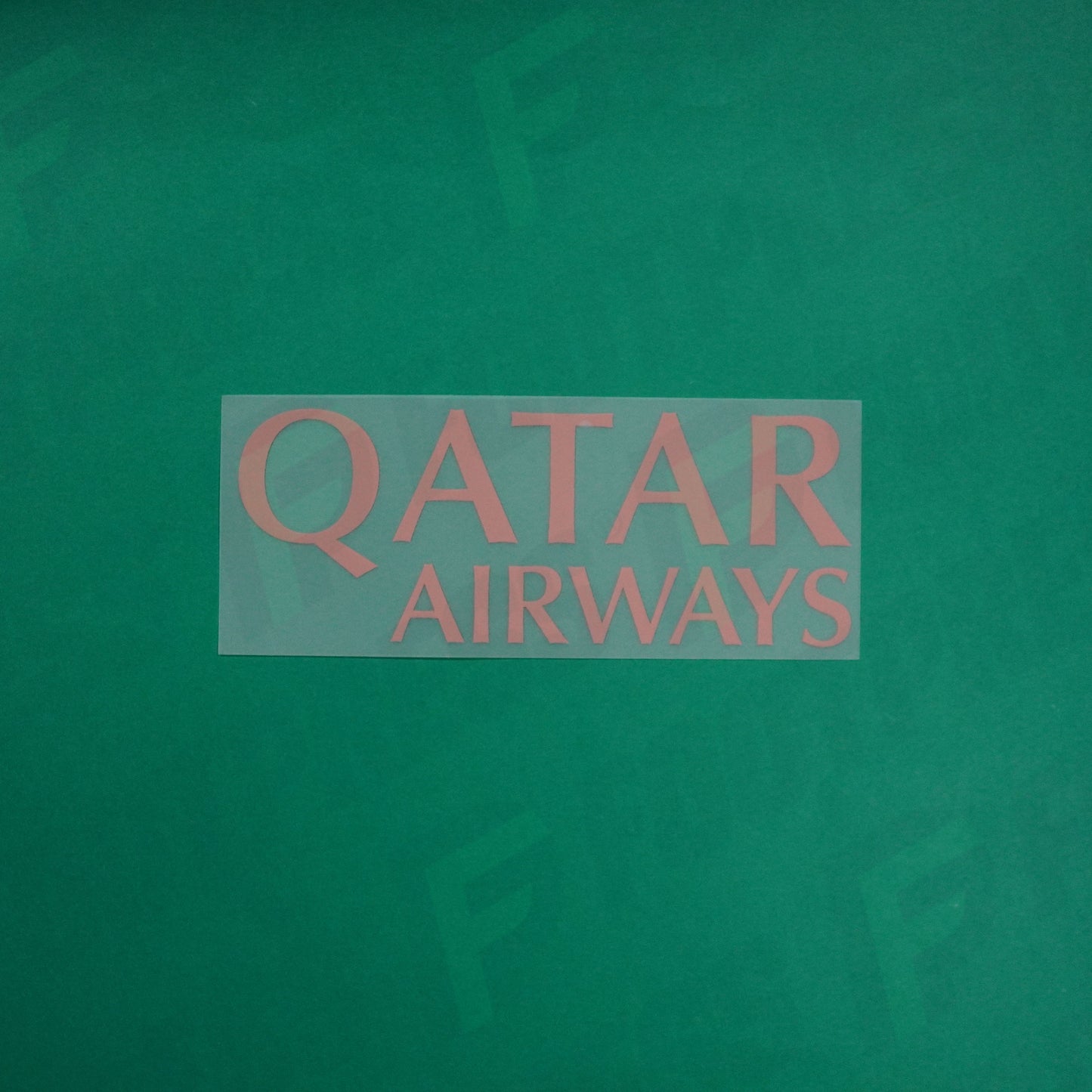 Flocage Officiel - Sponsor, Paris Saint-Germain, Qatar Airways, Rose