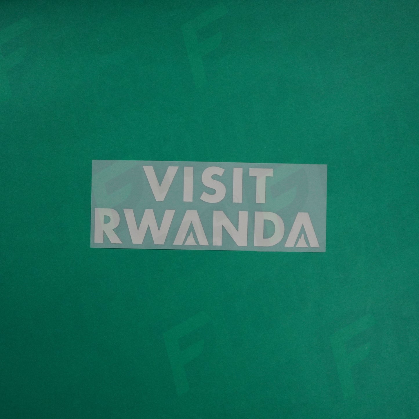 Flocage Officiel - Sponsor, Paris Saint-Germain, Visit Rwanda, Argenté
