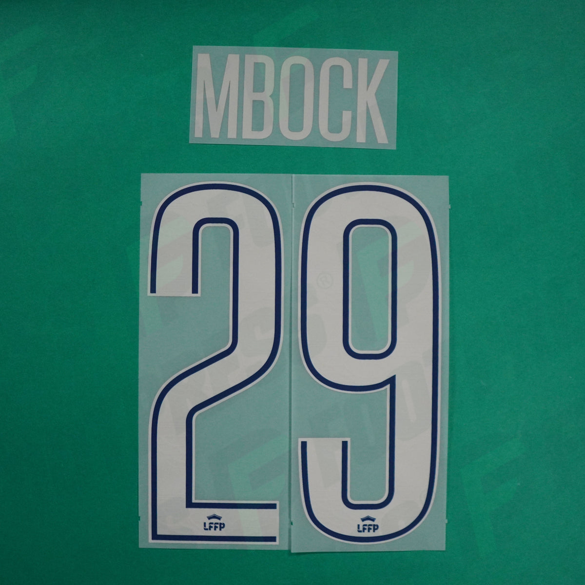 Flocage Officiel - Paris Saint-Germain Féminine, Mbock, 2024/2025, Fourth, Argenté