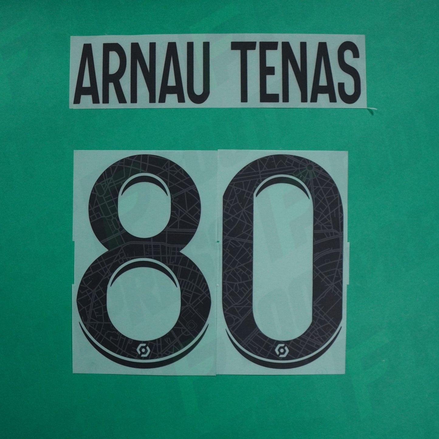 Flocage Officiel - Paris Saint-Germain, Arnau Tenas, 2022/2023, GK, Noir