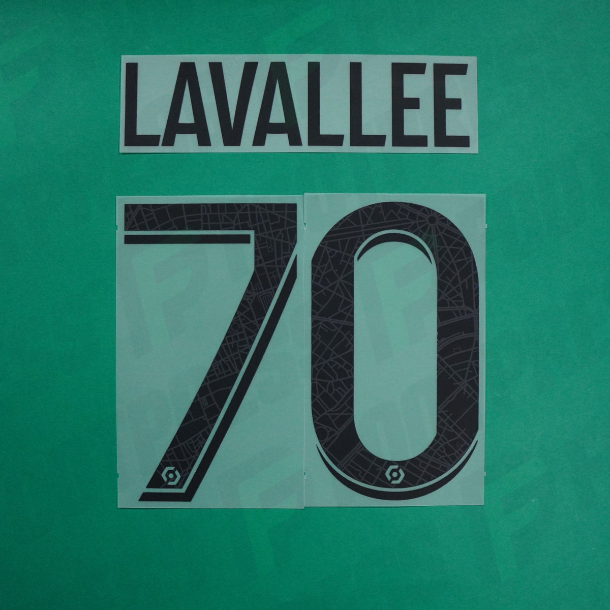 Flocage Officiel - Paris Saint-Germain, Lavallee, 2022/2023, GK, Noir