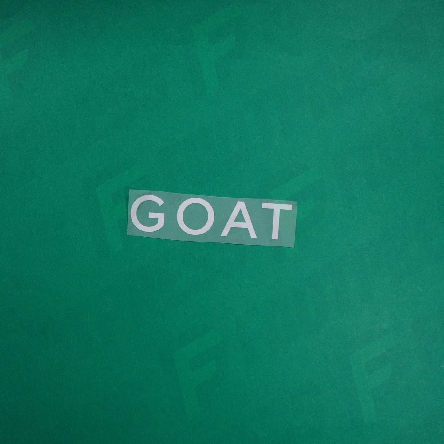 Flocage Officiel - Sponsor, Paris Saint-Germain, GOAT Qualité basse, Très Grand, Blanc