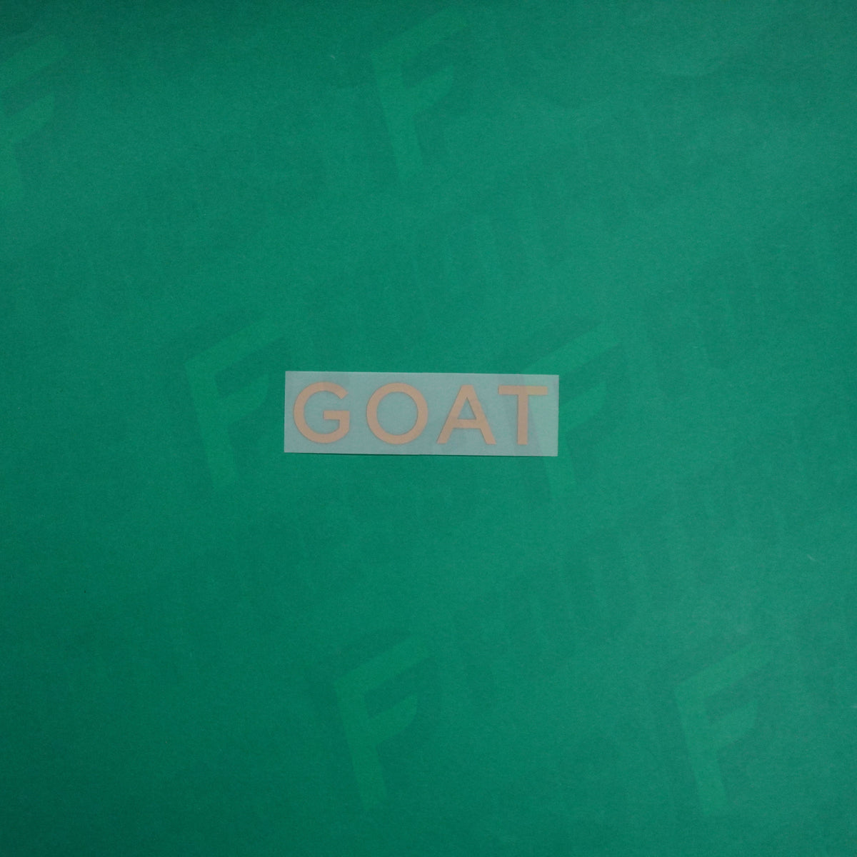 Flocage Officiel - Sponsor, Paris Saint-Germain, GOAT, Grand, Sable