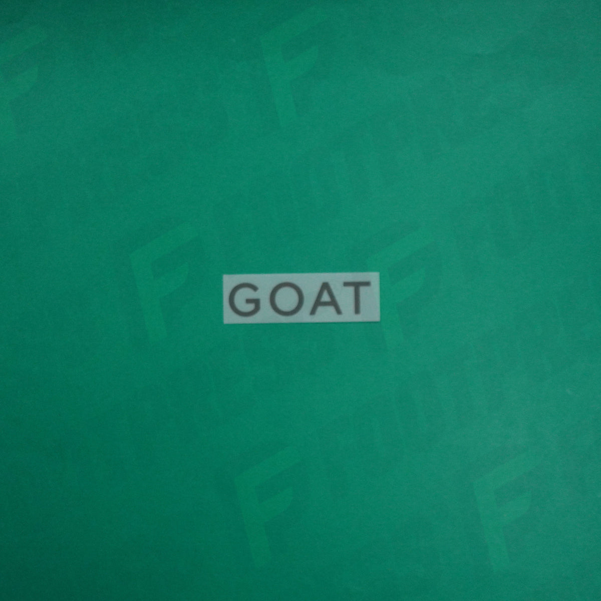 Flocage Officiel - Sponsor, Paris Saint-Germain, GOAT, Petit, Gris foncé