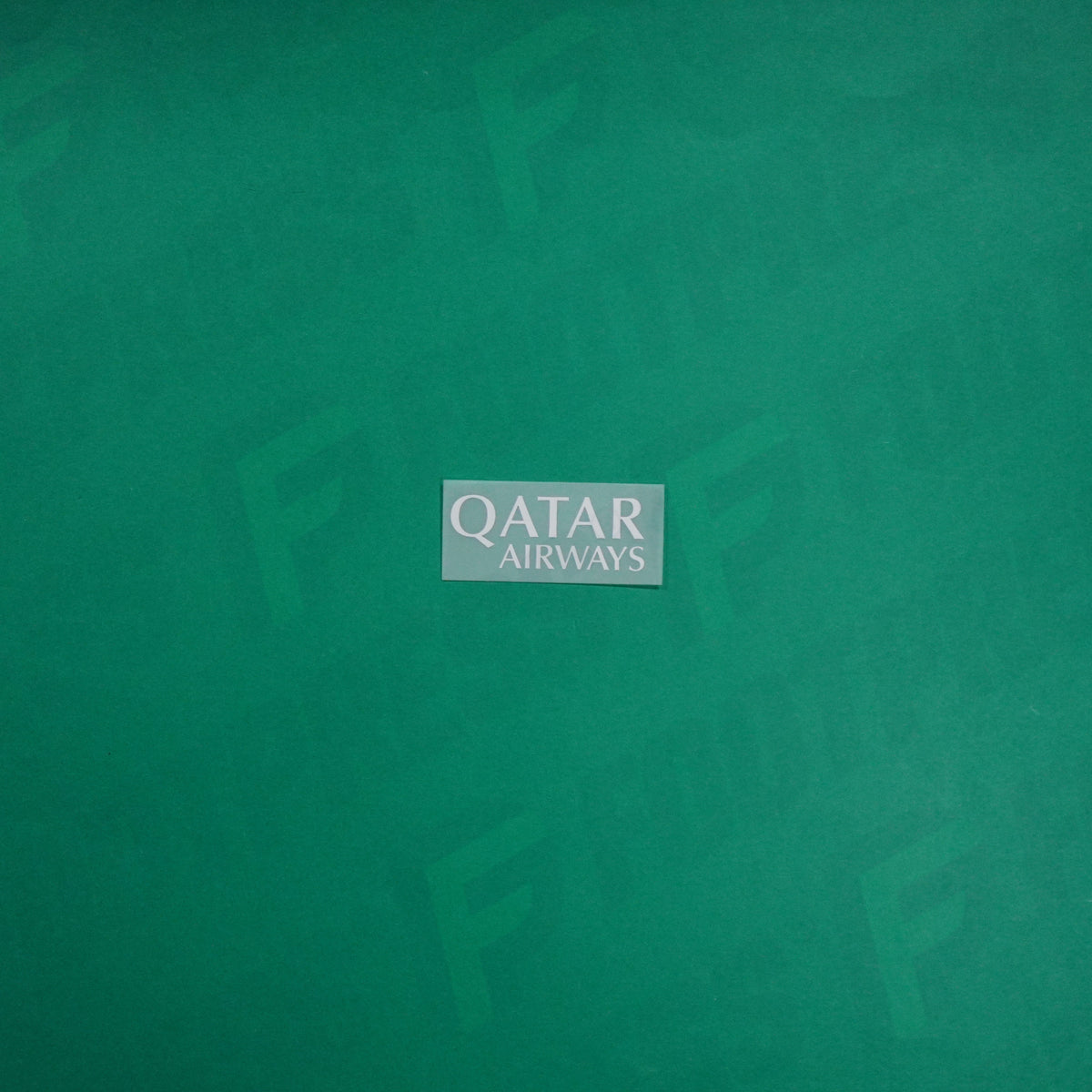 Flocage Officiel - Sponsor, Paris Saint-Germain, Qatar Airways, Petit, Blanc