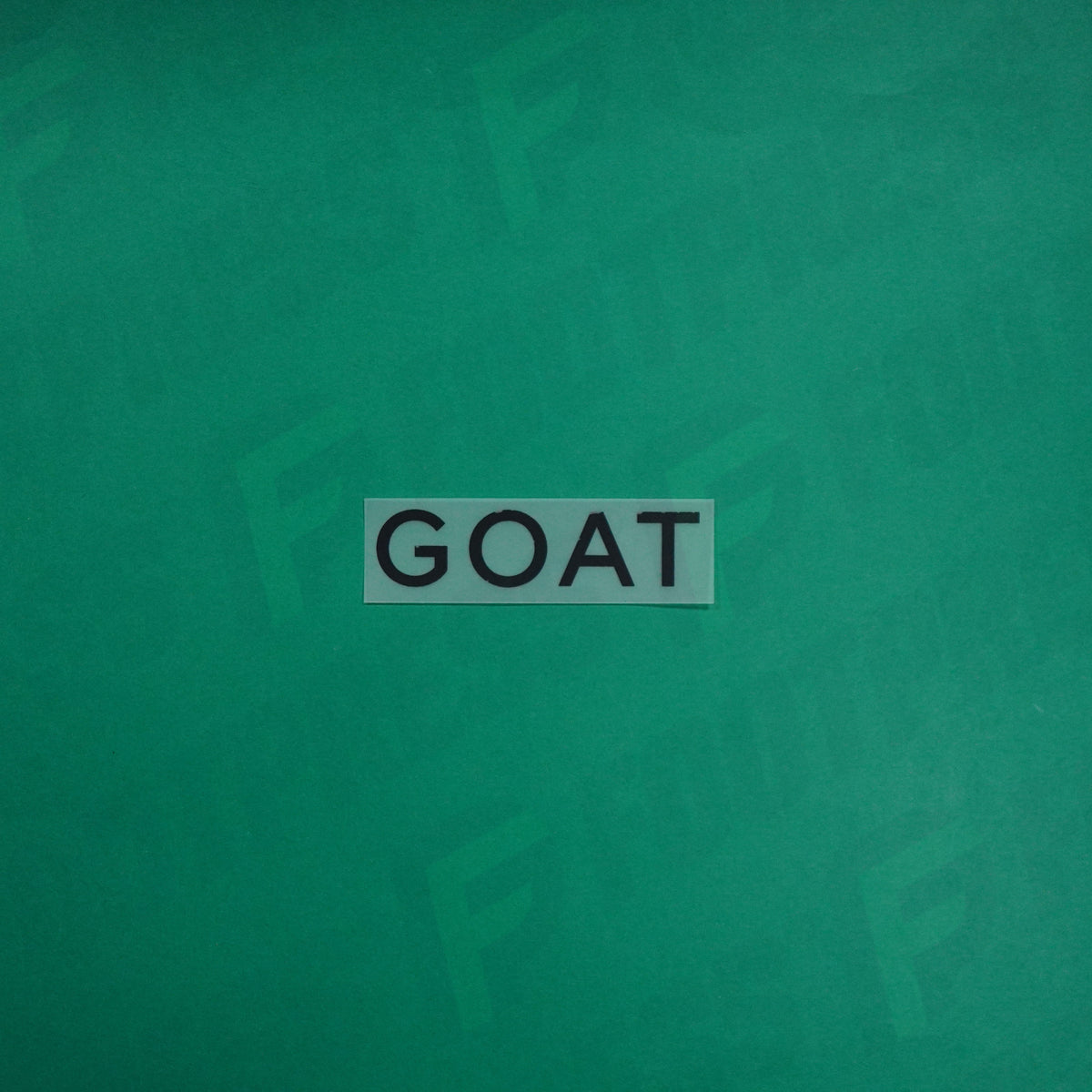 Flocage Officiel - Sponsor, Paris Saint-Germain, GOAT, Grand, Noir