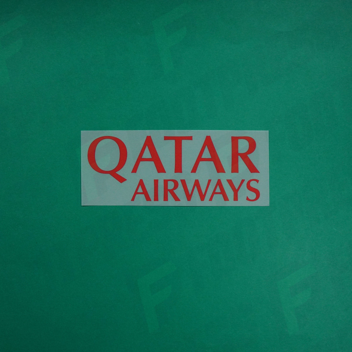 Flocage Officiel - Sponsor, Paris Saint-Germain, Qatar Airways, Petit Torse, Rouge