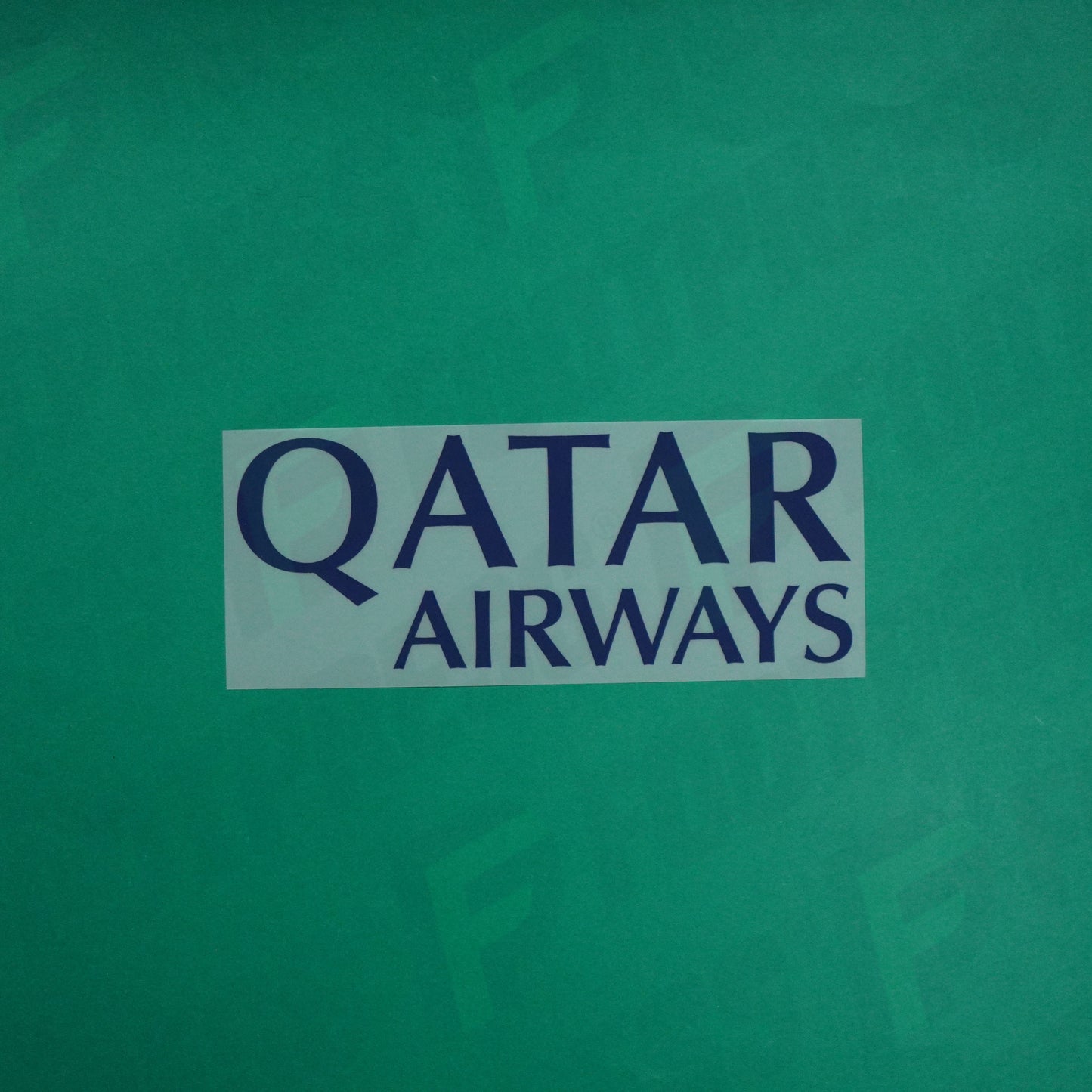 Flocage Officiel - Sponsor, Paris Saint-Germain, Qatar Airways, Bleu foncé