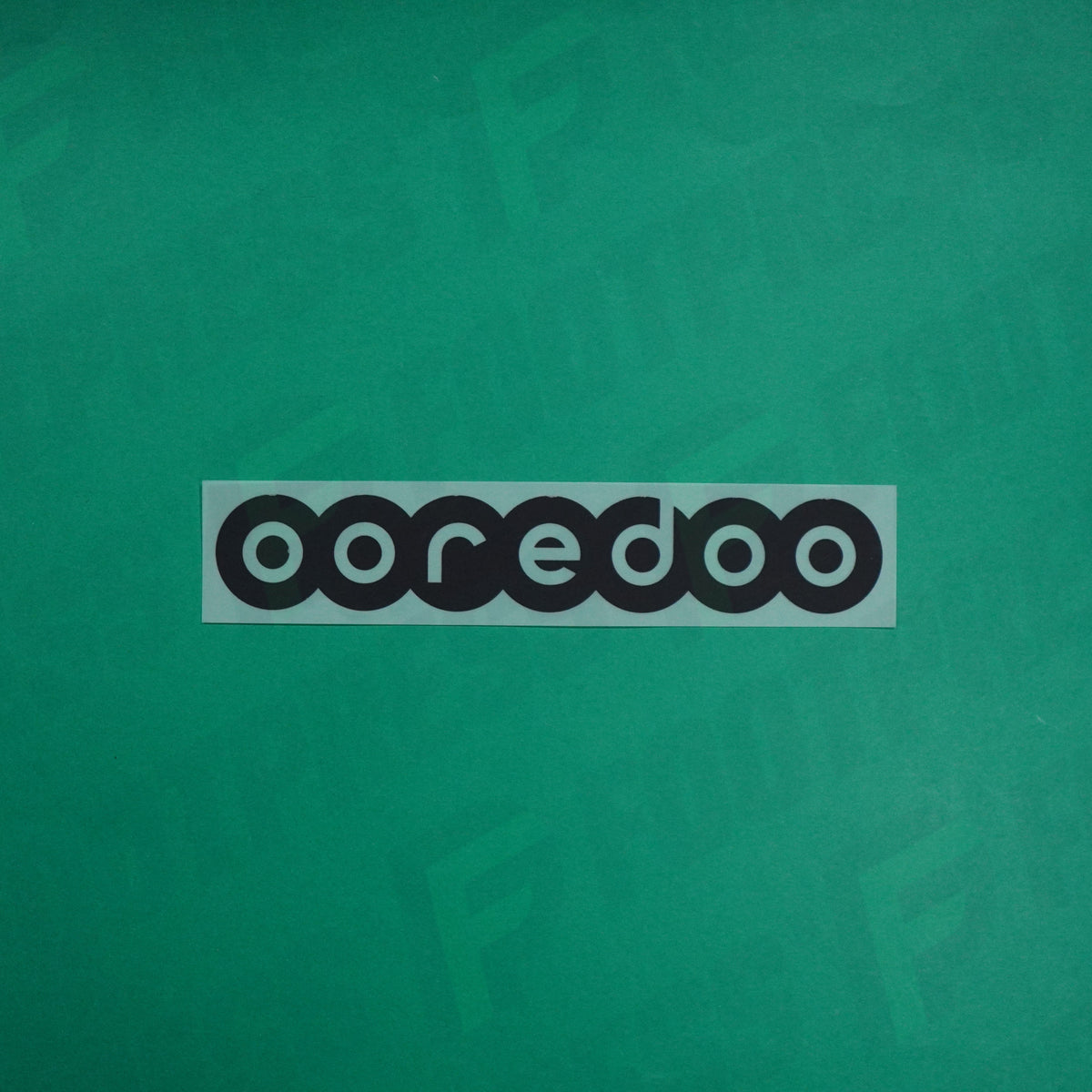 Flocage Officiel - Sponsor, Paris Saint-Germain, Ooredoo, Monblason, Noir