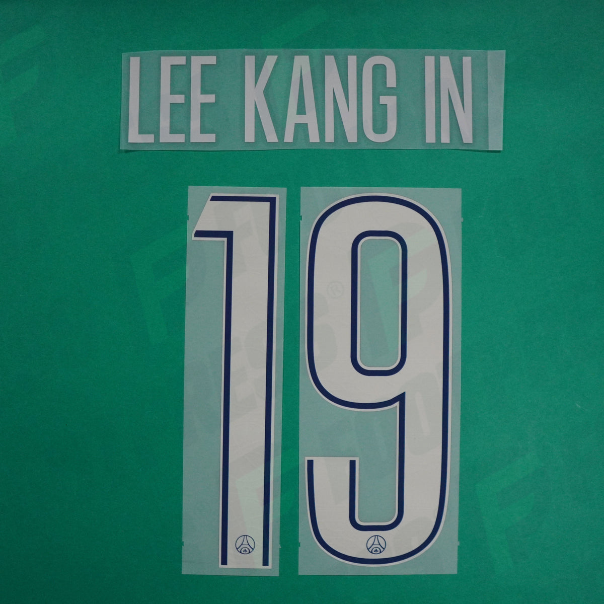 Flocage Officiel - Paris Saint-Germain, Lee Kang In Qualité Basse, 2024/2025, Fourth LDC, Argenté