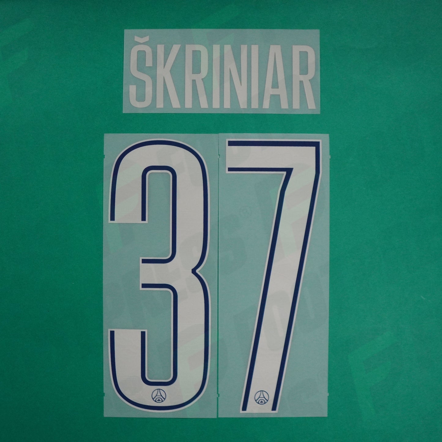 Flocage Officiel - Paris Saint-Germain, Skriniar, 2024/2025, Fourth LDC, Argenté