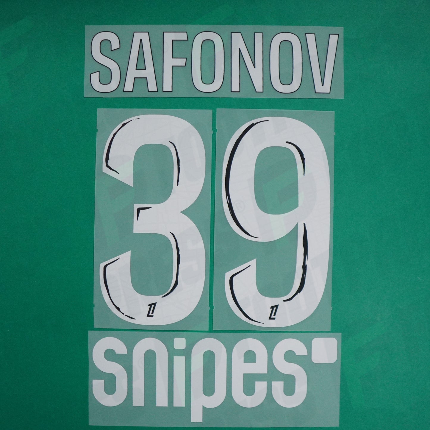 Flocage Officiel - Paris Saint-Germain, Safonov, 2024/2025, GK, Blanc