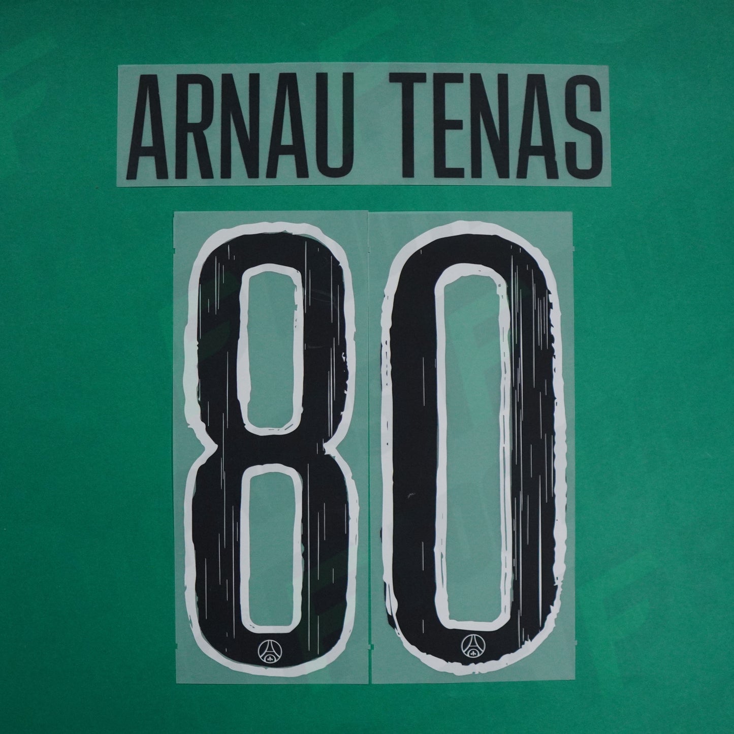 Flocage Officiel - Paris Saint-Germain, Arnau Tenas, 2024/2025, GK LDC, Noir