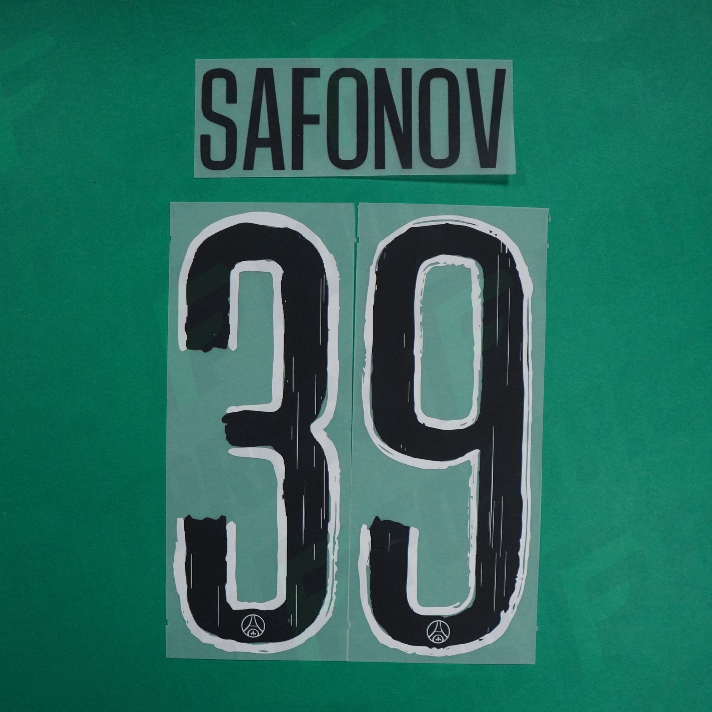 Flocage Officiel - Paris Saint-Germain, Safonov, 2024/2025, GK LDC, Noir