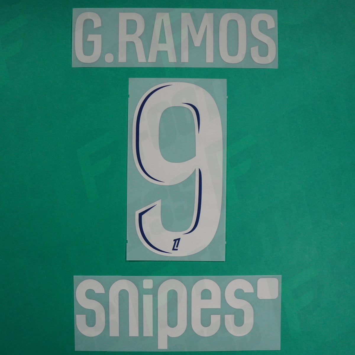 Flocage Officiel - Paris Saint-Germain, Gonçalo Ramos, 2024/2025, Fourth + Snipes, Argenté