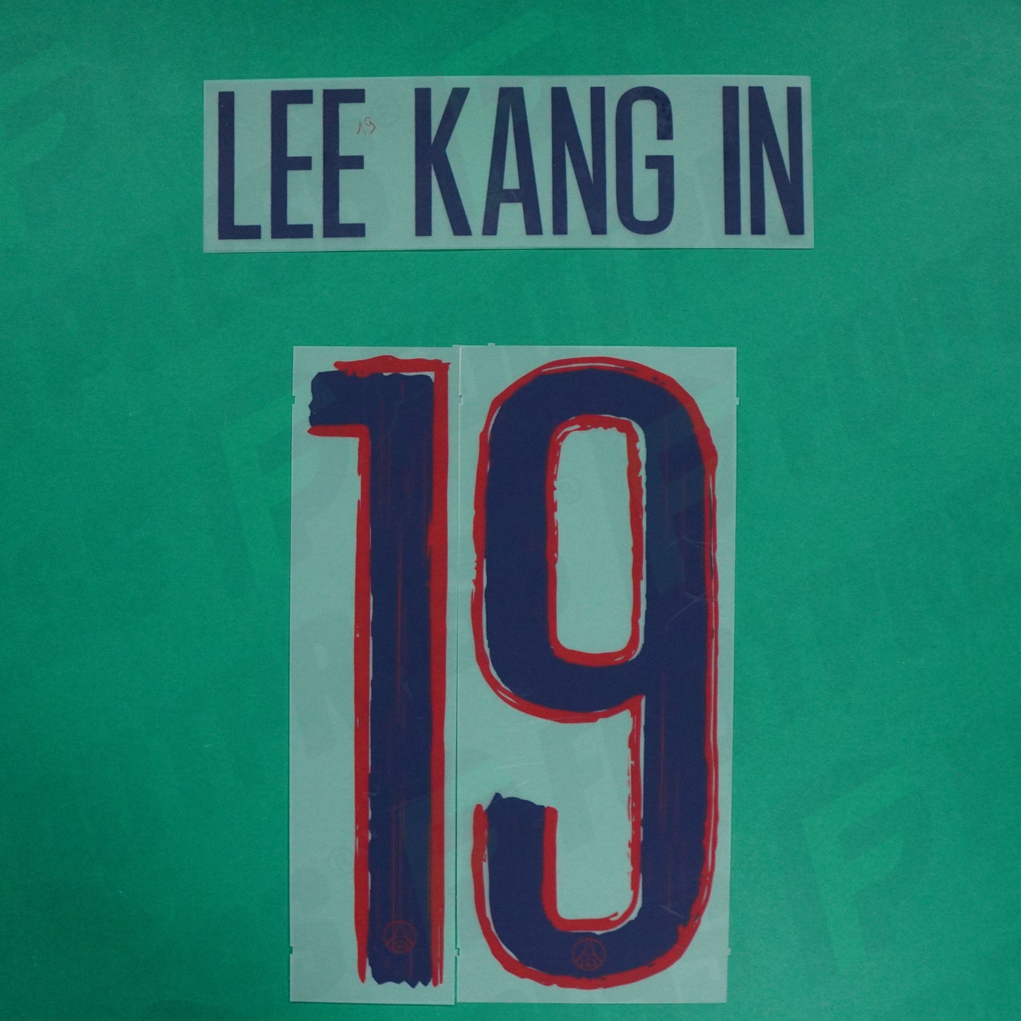 Flocage Officiel - Paris Saint-Germain, Lee Kang In, 2024/2025, Away LDC, Bleu/Rouge