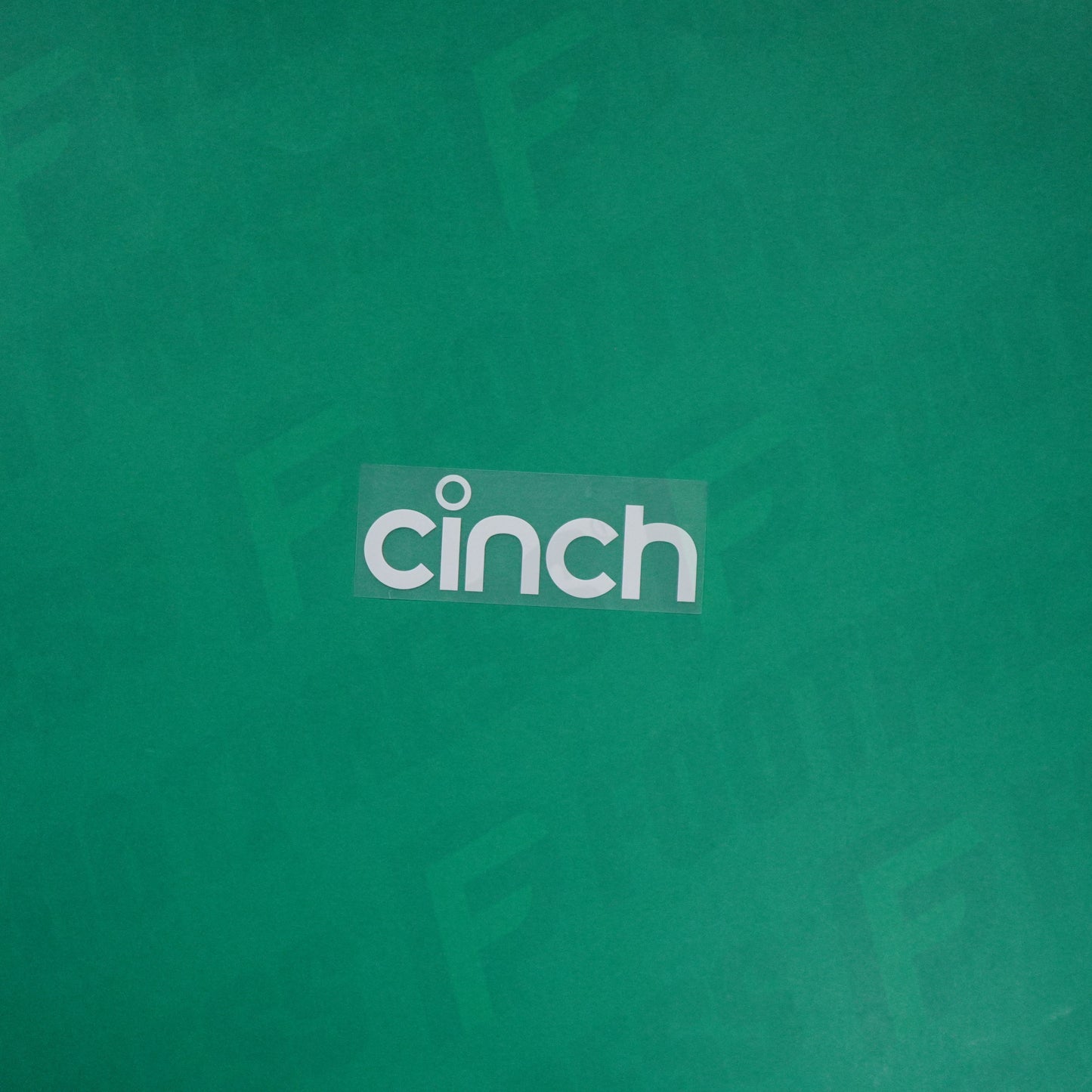 Flocage Officiel - Sponsor, Cinch, Blanc