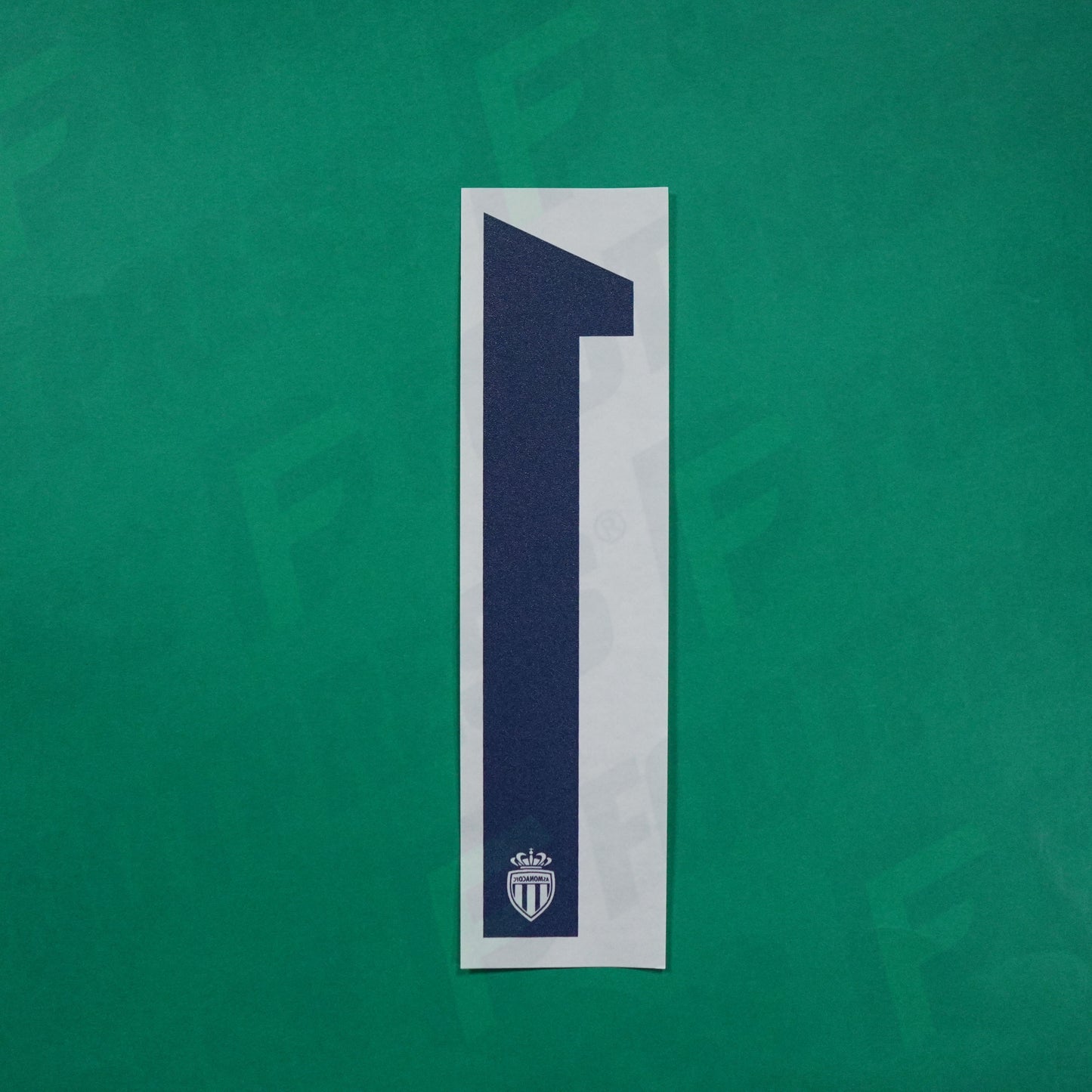 Flocage Officiel - AS Monaco, Chiffre Seul, 1, 2016/2017 2017/2018, Away Europe, Bleu foncé